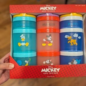 Disney Mickey and Friends Colorful Snack Containers
